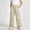Beige, variant on FRSASU Girls Boys Pants Size Wide Leg Adjustable Elastic Waist Baggy Sweatpants Summer School Hiking Pants with Pockets Blue-C