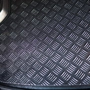 Rezaw-Plast Cargo Mat for Mitsubishi Lancer Sedan 2008 2009 2010 2011 2012 2013 2014 2015 2016 2017 – PE Trunk Liner Raised Edges Odorless Black