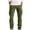 Green, variant on Men Long Pants Chino Cargo Pants with Pockets Stretch Elastic Waist Lightweight Work Pants Men's Solid Pencil Trousers Men's Pants Sweatpants for Men Streetwear