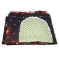 thumbnail image 1 of Rideau de Noël, Rideau de Noël Imperméable, Rideaux de Fenêtre, Ornements de Noël Multifonctionnels, 1 of 7