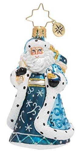 Pinstripe Penguin Christopher Radko Hand-Crafted European Glass Christmas Decorative Figural Ornament Pinstripe Penguin Christopher Radko Hand-Crafted European Glass Christmas Decorative Figural Ornament