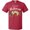 Red, variant on Inktastic Merry Slothmas Cute Christmas Sloth in Hat with Lights T-Shirt