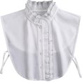thumbnail image 2 of Zhengup 2PCS Dickey Collar Detachable False Collar Fake Collar Blouse Faux Collar Shirt for Women Girls, 2 of 8