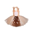 thumbnail image 3 of SUNSIOM Costume de Renne Dessin Animé pour Enfants Filles Robe Cosplay Animal avec Bandeau, 3 of 8