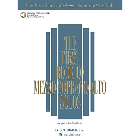 Pre-Owned First Book of Solos The First Book of Mezzo-Soprano/Alto Solos Book/Online Audio, (Paperback)