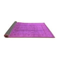 thumbnail image 2 of Ahgly Company Indoor Square Oriental Purple Industrial Area Rugs, 7' Square, 2 of 4