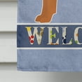thumbnail image 4 of Carolines Treasures CK3725CHF Chow Shepherd Welcome Flag Canvas House Size, 4 of 4