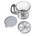 thumbnail image 4 of veasfak Baking Flour Sifter Cup Cooking Multifunctional Flour s for Cake Powder Double Layer, 4 of 9