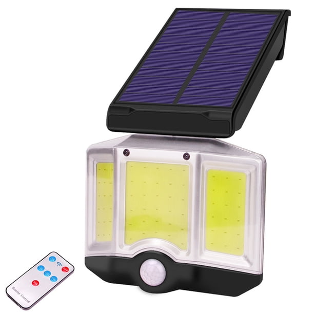 Naiovety Luz LED Solar con Sensor de movimiento de 360 grados, lámpara montada en la pared, cuerpo de inducción, luces automáticas inteligentes, Iluminación y accesorios Naiovety HA059476-00B