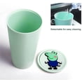 thumbnail image 2 of Mini Car Trash Can, Car Trash Can With Lid Car Storage Box Mini Car Trash Can Portable Cartoon Design For Auto Home Office, 2 of 5