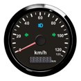 thumbnail image 1 of 125KMH 85mm meter Gau Pulse meter 200KMH Odometer Pulse Signal With Indication Light For Gasoline 12V 24V ,Universal Compatibility, 1 of 7