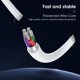 thumbnail image 5 of Cable de carga inalámbrico compatible con cargador Cable de carga magnético a cable USB, carga rápida y segura Cable de carga con protección de temperatura Fokelyi 220859-1, 5 of 9
