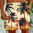 thumbnail image 5 of BiZtdJrK Summer Beach Shorts for Men Big and Tall Sports Running Swim Board Shorts Fashion Hawaiian Tropical Print Trunks with Pockets Multicolor XXXXL, 5 of 9
