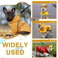 thumbnail image 7 of Uxcell Dog Raincoat, Dog Rain Jacket Waterproof Pet Rain Coat with Hooded Leash Hole,  (Red, L), Intended for Puppies, 7 of 7