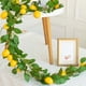 thumbnail image 1 of Decoración del hogar con ratán de plástico, envío a domicilio, venta de enredaderas de frutas simuladas, decoración de techo de ratán de limón, diseño de escena, decoración del hogar, decoración de ot, 1 of 9