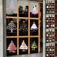 thumbnail image 1 of Pegatinas navideñas para ventanas - Pegatinas de PVC para cristal en paquetes de 9, 20x30 cm, translúcidas y reutilizables, 1 of 6