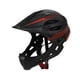 thumbnail image 4 of Casco de bicicleta para niños Casco de bicicleta elegante, casco de ciclismo Casco para en bicicleta Patinaje sobre ruedas al aire negro rojo, 4 of 9