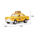 thumbnail image 3 of Unbranded 1:32 Scale Diecast Taxi Toy Vehicle for Kids 3+, Pull Back Car with Lights and Sound, 3 of 9