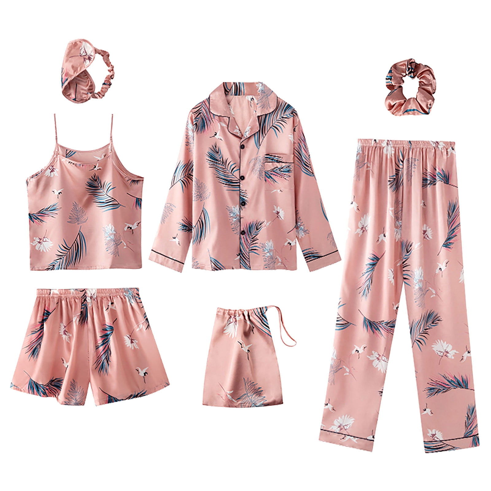 7pcs pyjama set hotsell