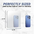 thumbnail image 6 of Square Fogless Shower Mirror with Self Adhesive 100% Plastic, 6 of 8