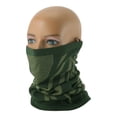 thumbnail image 1 of Máscara Facial Paquete Medio de Bargains Únicos de Nailon Panal Mantener Caliente Transpirable Verde Militar 1 Pcs, 1 of 6