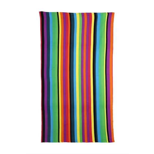 Toalla de playa de baño de microfibra grande Sincero colorida 100 x 180 cm
