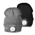 thumbnail image 4 of Gorro unisex Etsfmoa recargable por USB LED gris claro, 4 of 8