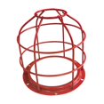 thumbnail image 3 of LOVIVER Protection d'Ampoule Abat-Jour Pratique en Métal Compact Couvre-Lumière d'Avertissement Rouge, 3 of 8