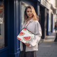thumbnail image 6 of FORMRS 15-15.6 inch Laptop Sleeve Case Soft Carrying Quilted Computer Bag Cover, White Watermelon, 6 of 7