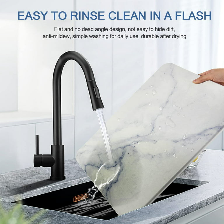 Dish Drying Mats for Kitchen Counter.Ultra Absorbent.Non-Slip.Heat