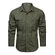 thumbnail image 3 of Camisa Cargo Militar Con Botones De Manga Larga For Hombre, 3 of 8