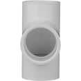thumbnail image 2 of Charlotte Pipe PVC02400C0800HA 0.75 x 0.75 x 0.75 in. White Schedule 40 PVC Tee, 2 of 6