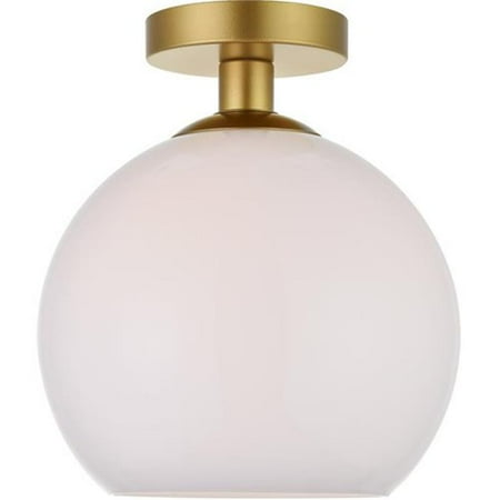 Living District Ld2211br Baxter 1 Light Flush Mount Ceiling Light