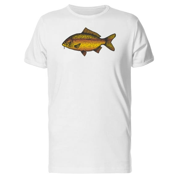 Illustration Of A Carp Fish Tee Men's -Image by Shutterstock