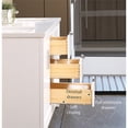 thumbnail image 5 of Valencia 36 inch wood left sink Freestanding vanity with countertop and sink, 5 of 9