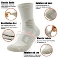 thumbnail image 2 of LWFBDTK Men’s Ankle Socks, Low Cut Breathable Cushioned Casual Socks, 6/12 Pairs Gray (Size 9.5-14.5), 2 of 5