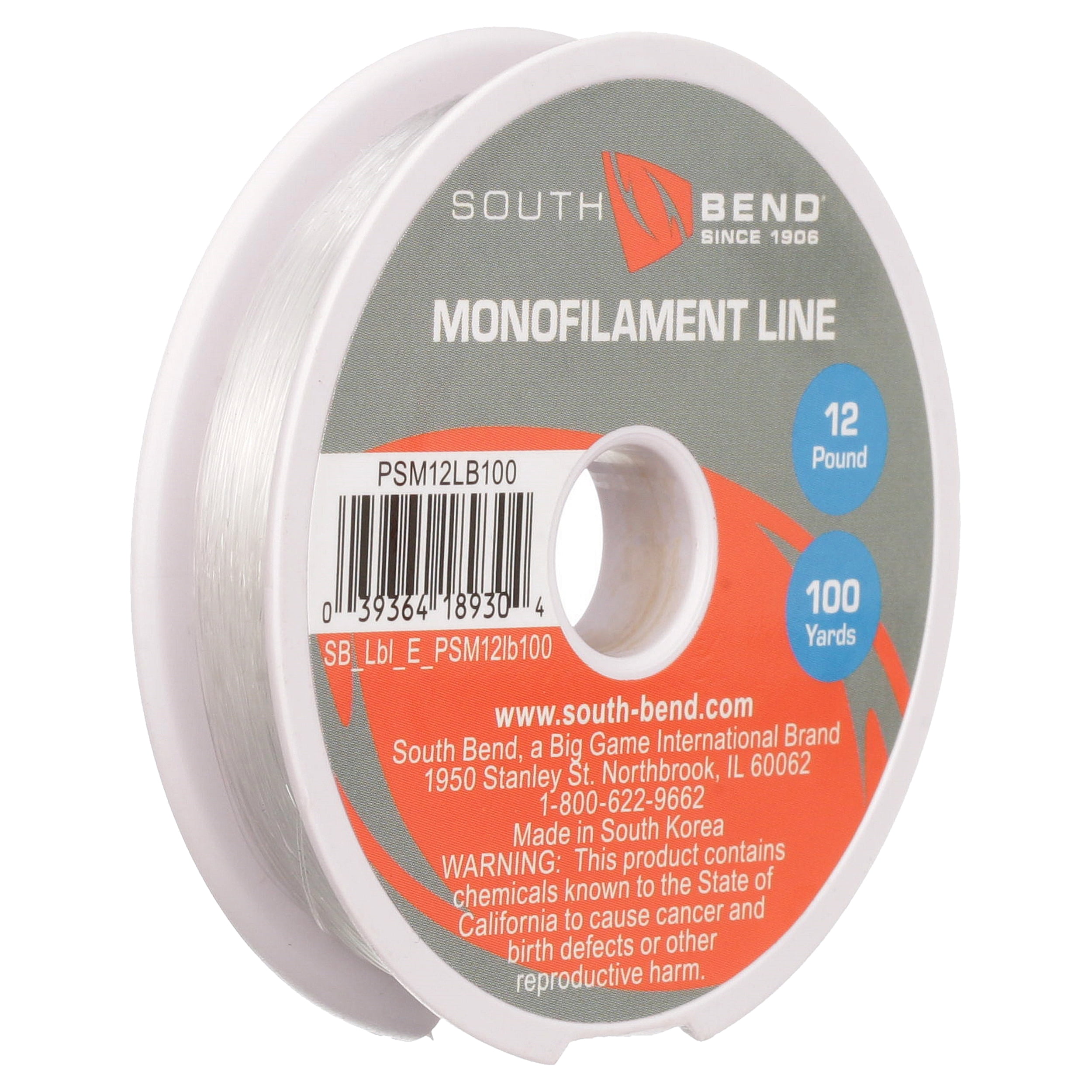 South Bend Monofilament Line - 10 lb. - 100 yd. 