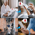 thumbnail image 4 of Tuya WiFi Smart SOS Call Button Wireless Caregiver Pager Phone Alert Transmitter Emergency Call Button for Elder, 4 of 6