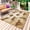 Brown, variant on Leopard Outdoor Rug for Patio/Deck/Porch, Non-Slip Large Area Rug 5 x 7 Ft, Vintage Primitive Animals Pink Indoor Outdoor Rugs Washable Area Rugs, Reversible Camping Rug Carpet Runner