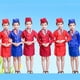 thumbnail image 4 of 2024 Disfraces de cosplay de azafata para niños, uniformes de servicio de aerolínea para niñas, conjunto de ropa de actuación para fiesta de Halloween, 4 of 5