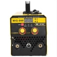 thumbnail image 2 of Meoldis 140A 3-in-1 MIG TIG Stick Welder Machine - 110V/220V Dual Voltage Portable Welding Kit with LED Display, Face Mask & Tools, for Flux Core Gasless & Gas Welding (Yellow), 2 of 9