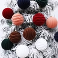 thumbnail image 2 of 2Pcs 10CM Christmas Baubles Shatterproof Ornaments for Tree Wreath Winter Wedding Party Decor, 2 of 9
