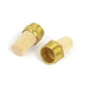 3/4BSP Thread Brass Pneumatic Air Exhaust Breather Muffler Filter 2pcs