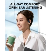 Soundcore AeroFit 2 by Anker, Open-Ear Headphones, Adjustable Ear Hooks, Snug Fit