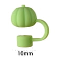 thumbnail image 6 of Walbest 1/5Pcs Pumpkin Silicone Straw Cap Reusable Topper for 30/40 Oz Tumbler Cup Fall Thanksgiving Accessories Non-Slip BPA-Free Universal 10mm Straw Lid Protector, 6 of 8