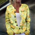 thumbnail image 2 of Kaondbfi Cardigan for Women, Autumn and Winter Knitted Button Cardigan Casual Coat Top Womens Winter Coat, 2 of 5