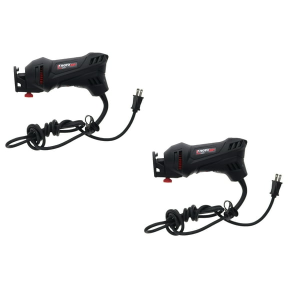 RotoZip SS355-10-RC 120V 5.5 Amp High-Performance Compact Corded Spiral Saw Tool Kit (RECON) (2-Pack)