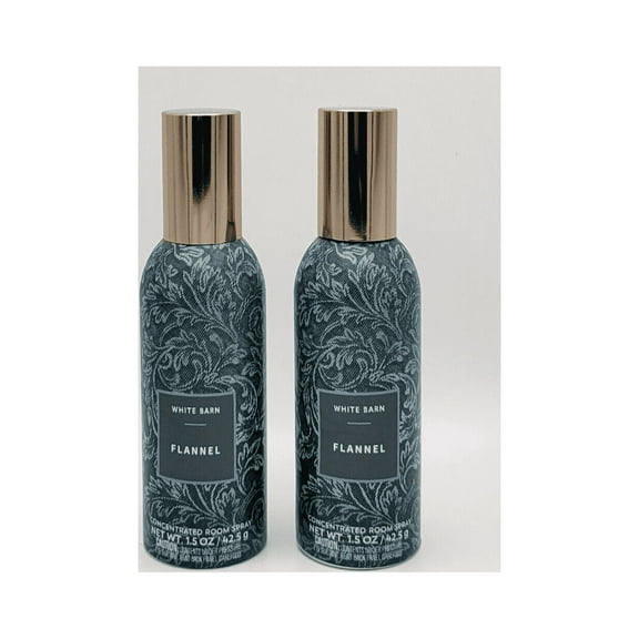 Bath & Body Works Flannel Concentrated Room Spray 1.5 oz Set of 2