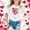 White, variant on Girls Summer Casual Short Sleeve Tee with Adorable Cartoon Heart Balloon Print Design for Everyday Wear T-Shirts Kids Short Sleeve Crewneck Solid Basic Tees Casual Tops