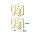 thumbnail image 6 of 2 Pack Napkin Holder for Table, Napkin Holders for Paper Napkins, Rustic Napkin Holder Napkin Holder Standing Napkin Holder Farmhouse Napkin Holder, 6 of 6